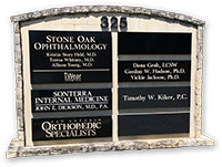 Turn in at this sign